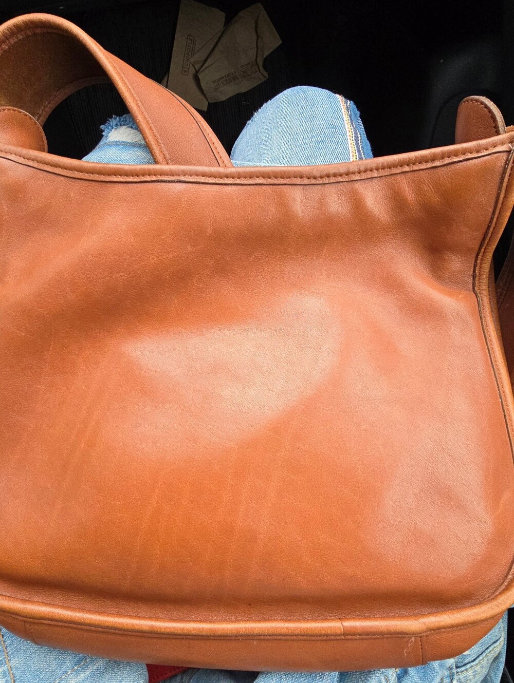 Vintage Coach British Tan Taft 9980 - Picture 2 of 10
